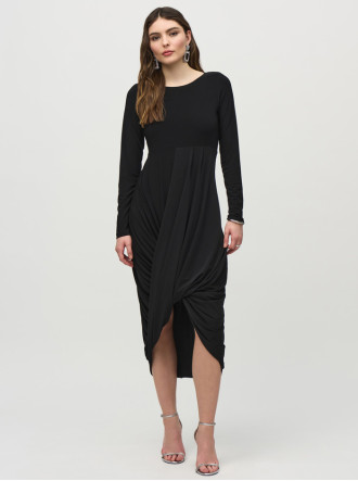 244250 Dress - Black (Joseph Ribkoff)